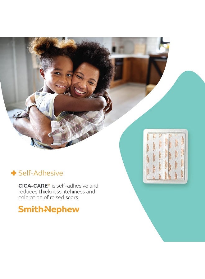 Smith&nephew ورقة جل سيليكون ذاتية اللصق من سميث+نيفيو CICA-CARE لإدارة الندبات، منتج للعناية بالجروح، 5 بوصات × 6 بوصات - Image 4